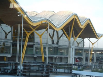 Terminal T4 del Aeropuerto de Barajas en Madrid